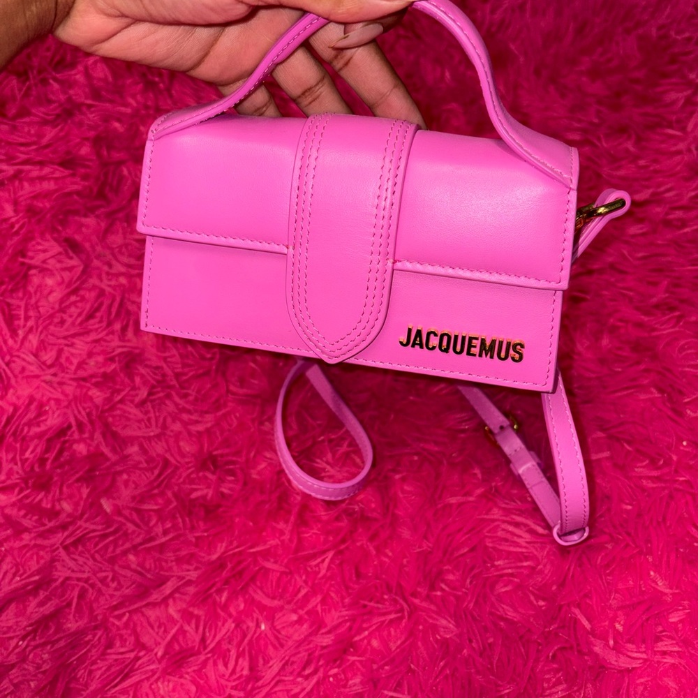 Jacquemus Vibrant Pink Mini Bag